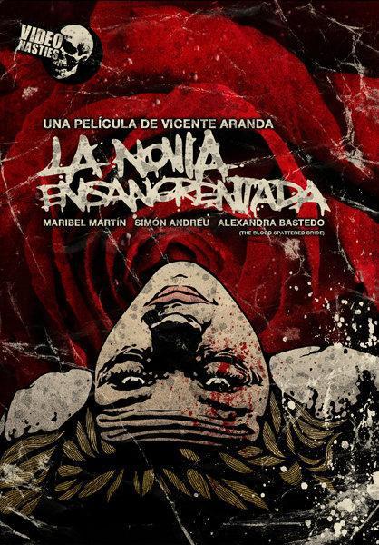 Cartel deLa novia ensangrentada