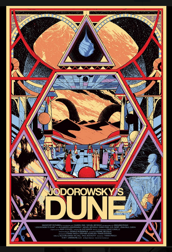 Cartel de Jodorowsky’s Dune