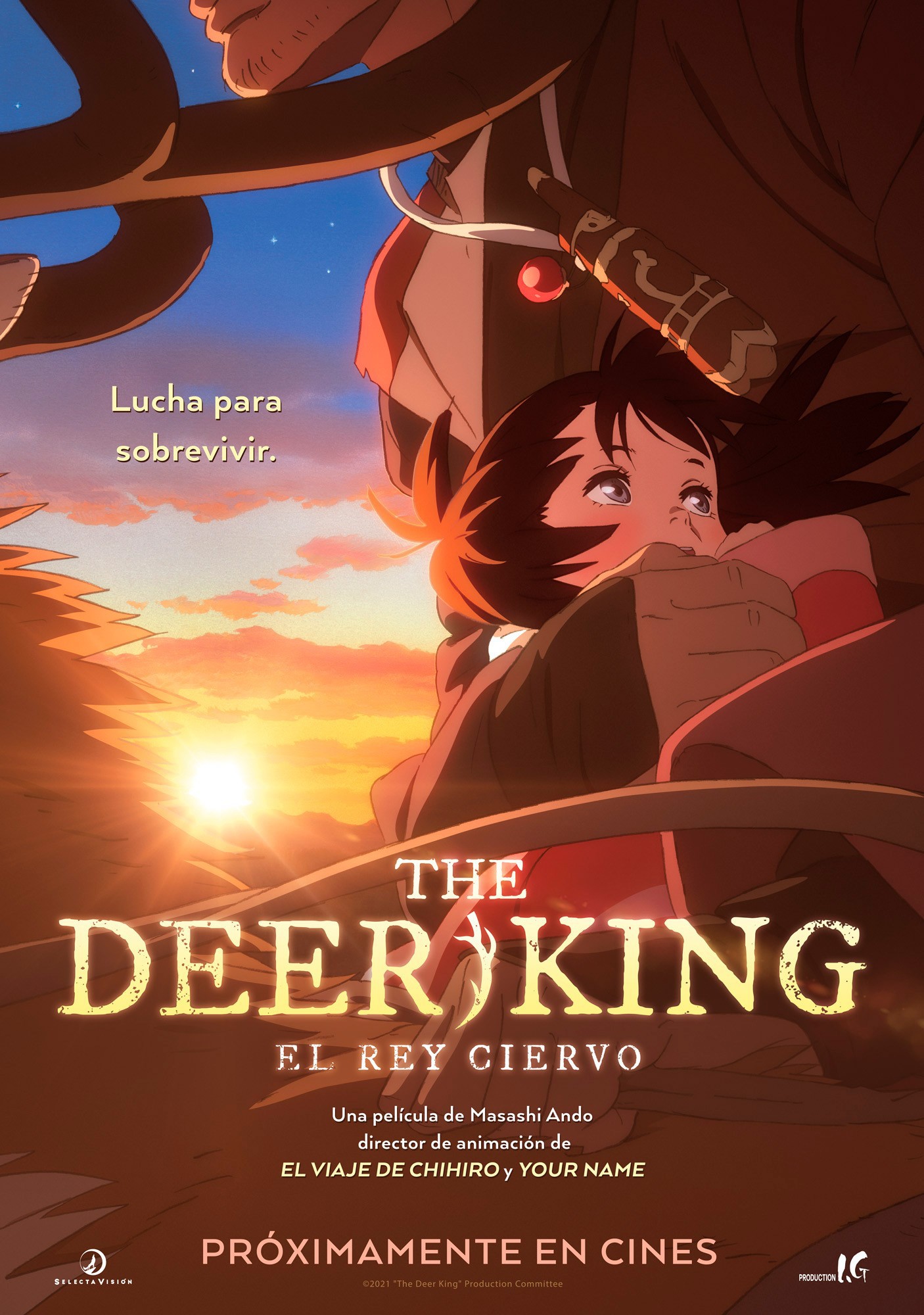 Cartel de The Deer King (El rey ciervo)