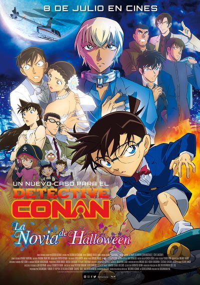 Cartel de Detective Conan: La novia de Halloween