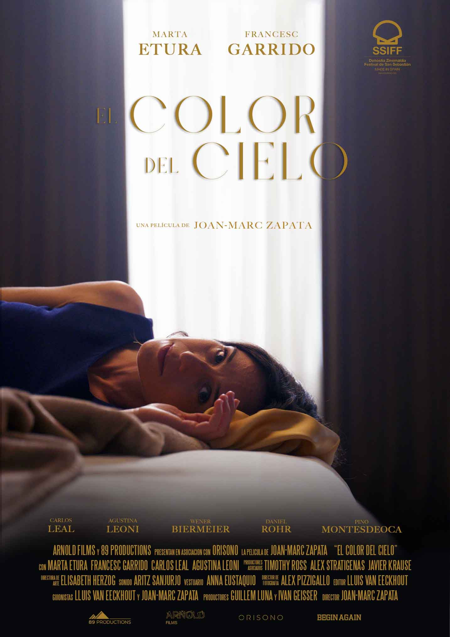 Cartel deEl color del cielo