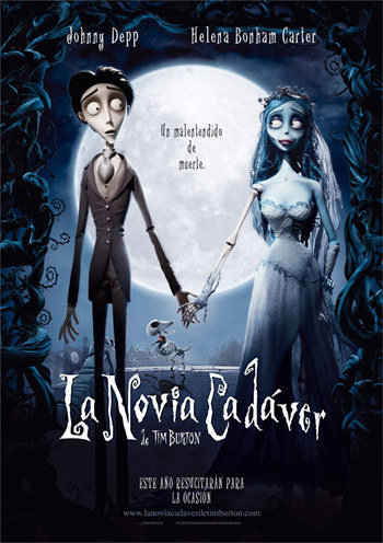 Cartel deLa novia cadáver