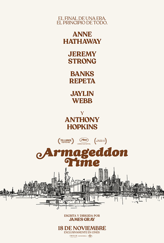 Cartel de Armageddon Time