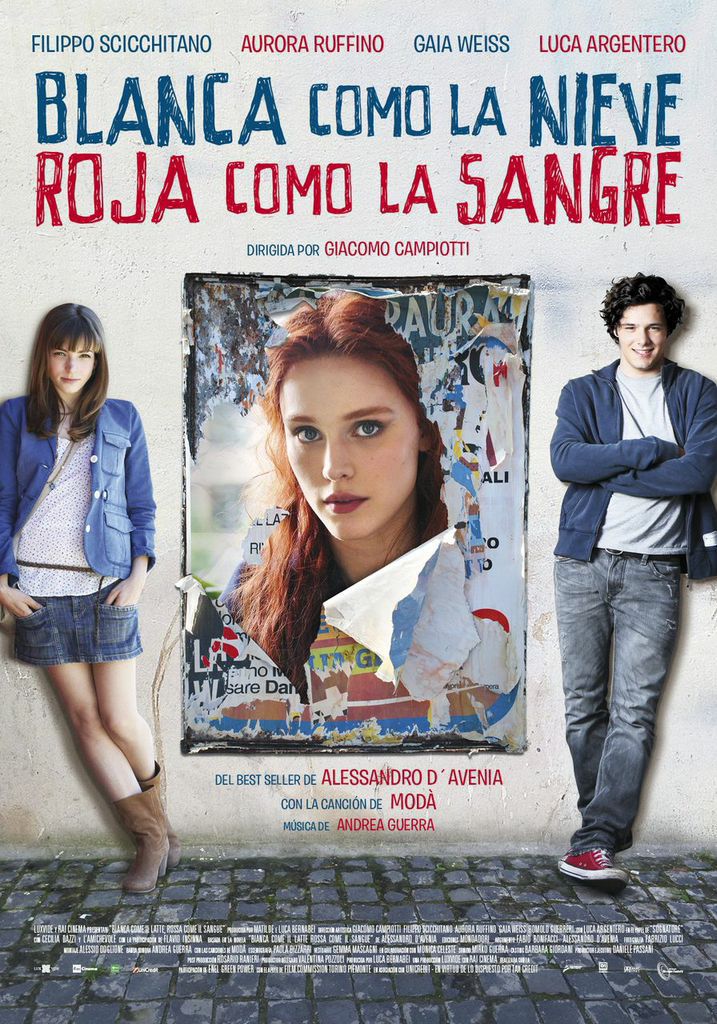 Cartel deBlanca como la nieve, roja como la sangre