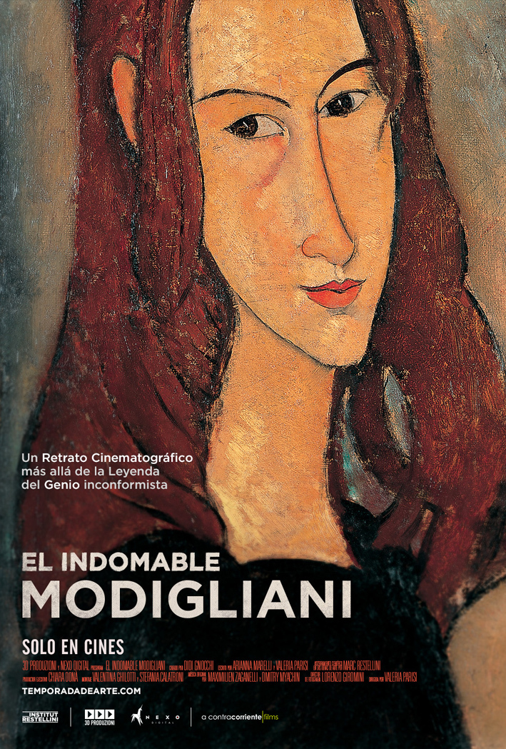 Cartel de El indomable Modigliani