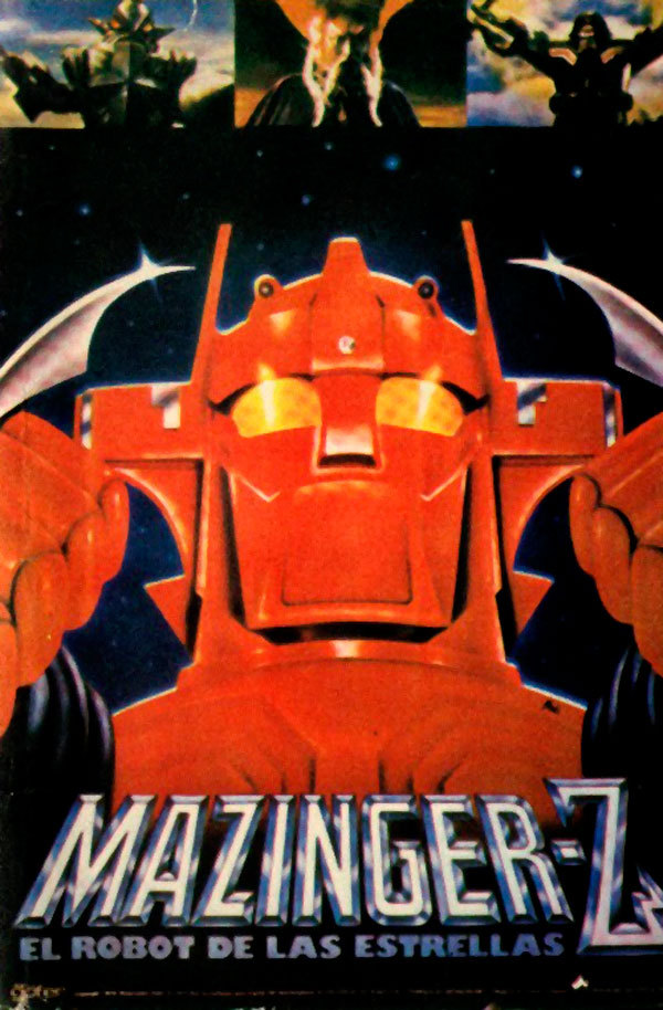 Cartel deMazinger Z, el robot de las estrellas