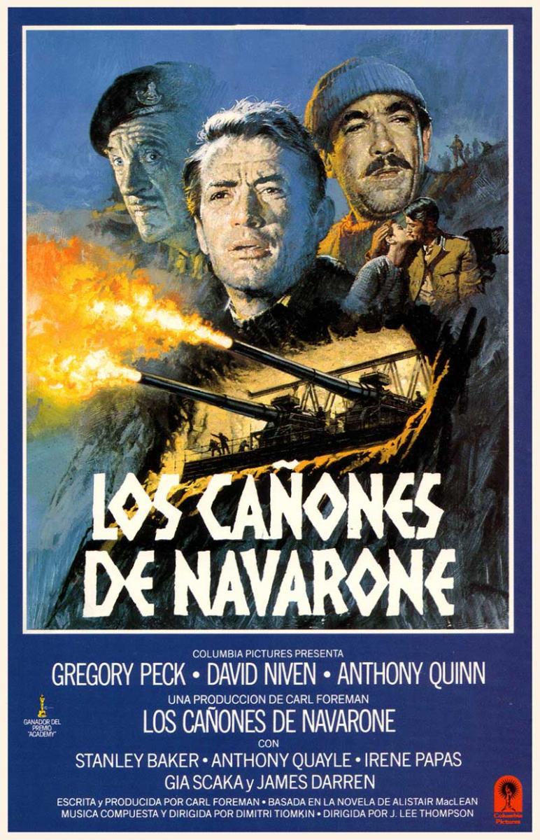 Cartel deLos cañones de Navarone