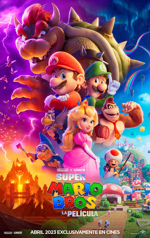 Cartel de Super Mario Bros. La película
