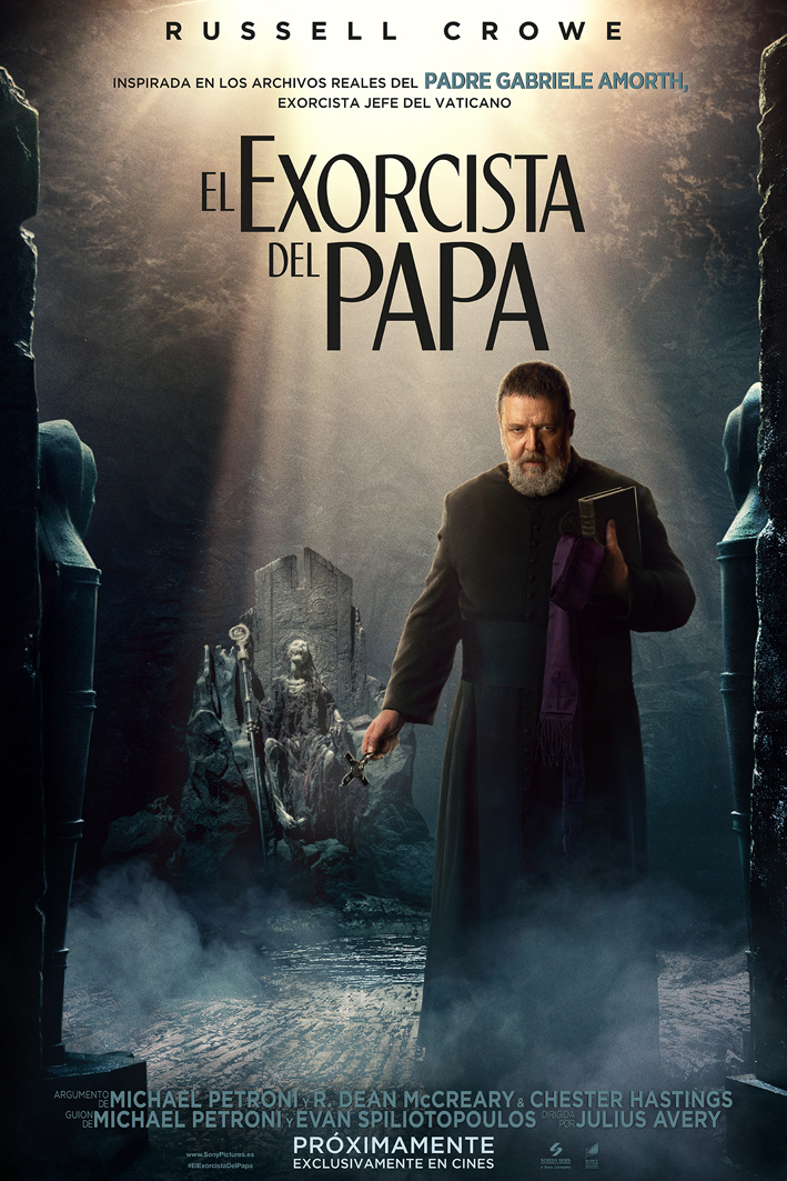 Cartel de El exorcista del papa