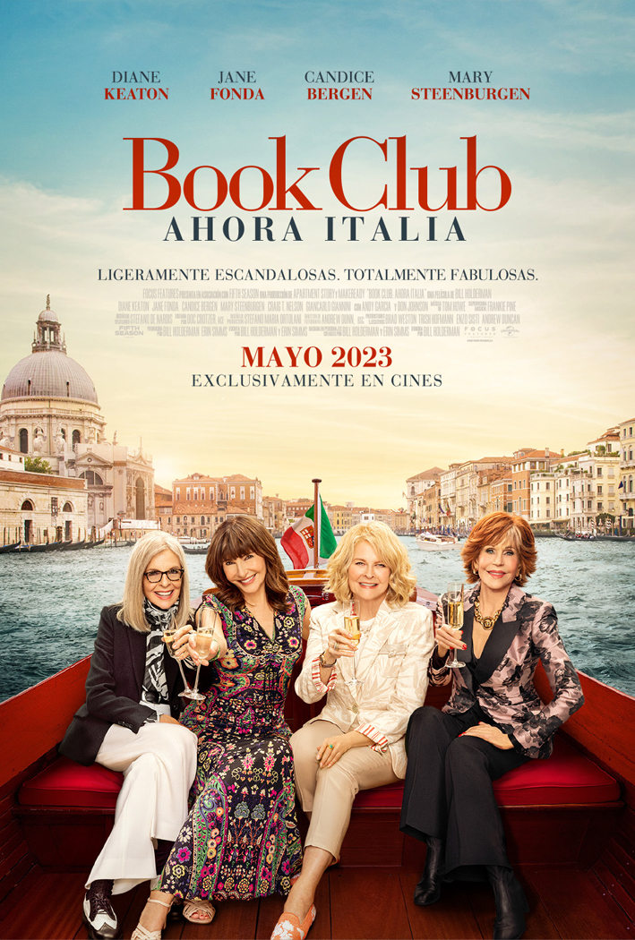 Cartel de Book Club: ahora Italia