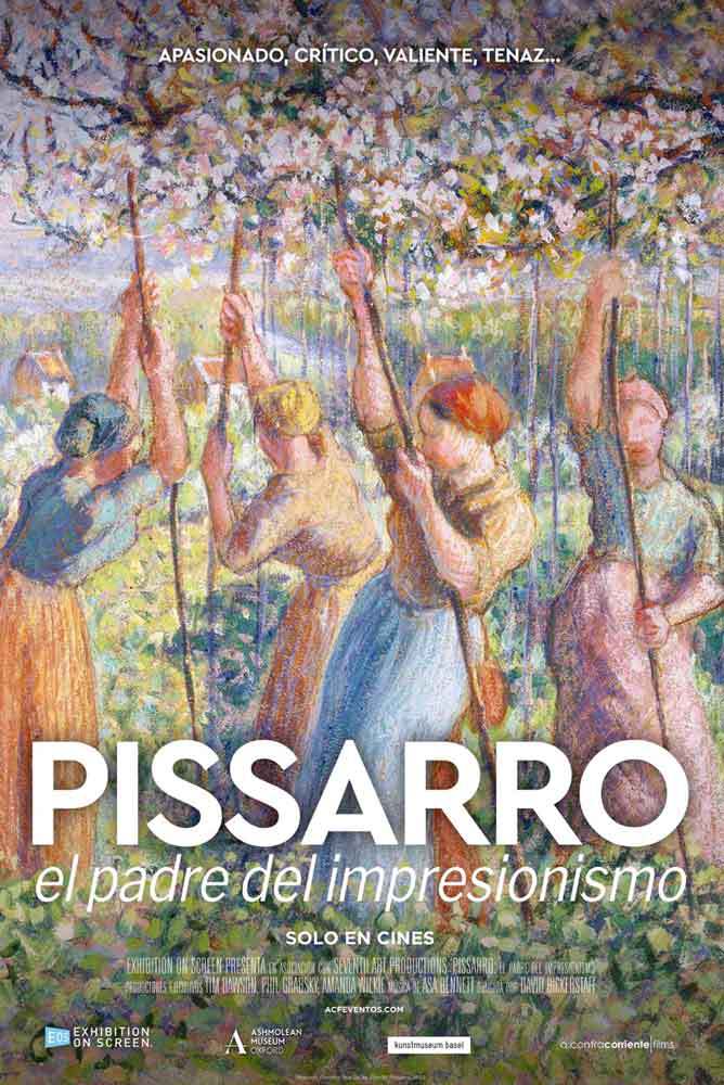 Cartel de Pissarro: El padre del impresionismo