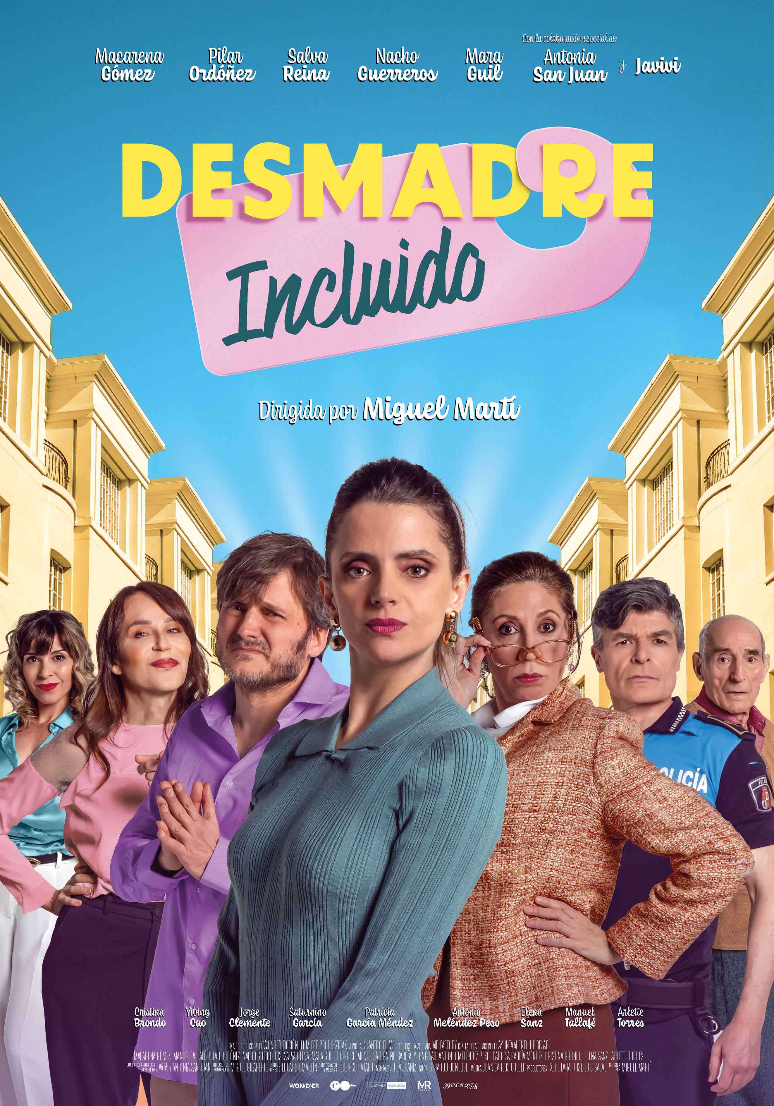 Cartel de Desmadre incluido