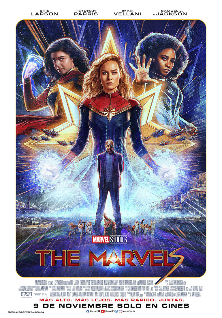 Cartel de The Marvels