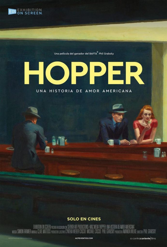 Cartel de Hopper: Una historia de amor americana