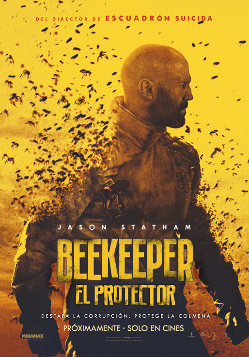 Cartel de Beekeeper: el protector