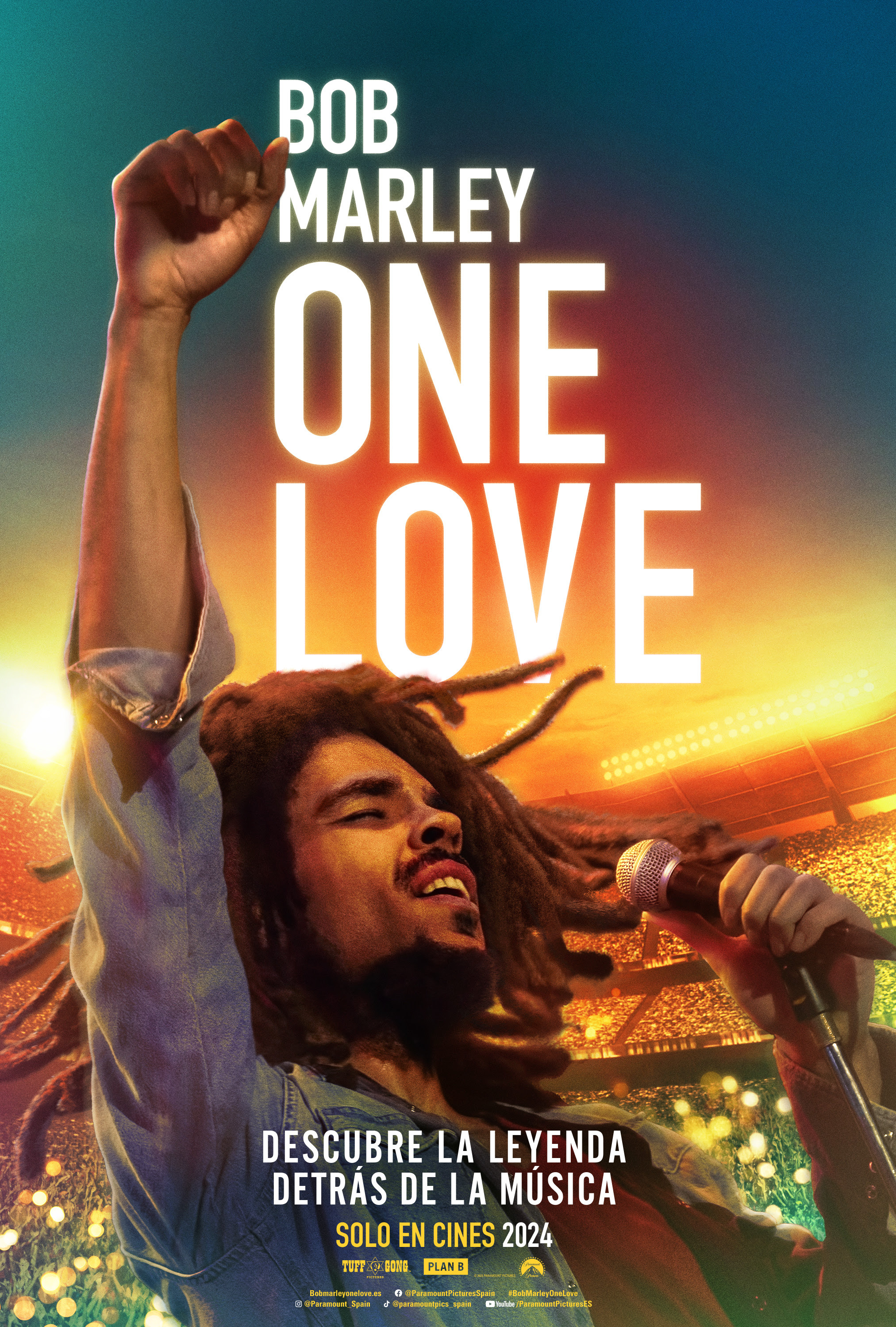 Cartel de Bob Marley: One Love