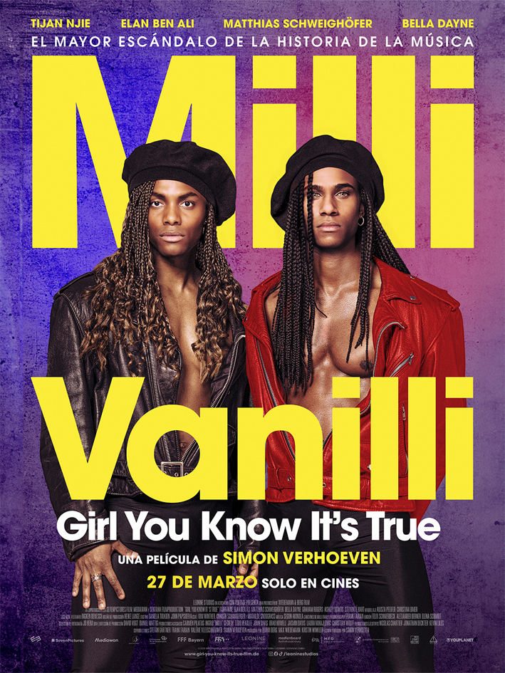 Cartel de Milli Vanilli: Girl You Know It’s True