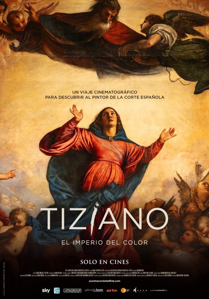 Cartel de Tiziano. El imperio del color