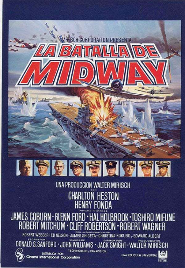 Cartel de La batalla de Midway