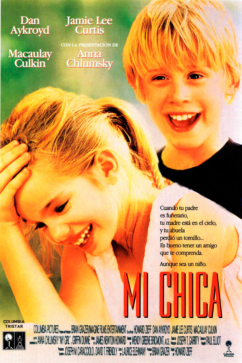 Cartel de Mi chica