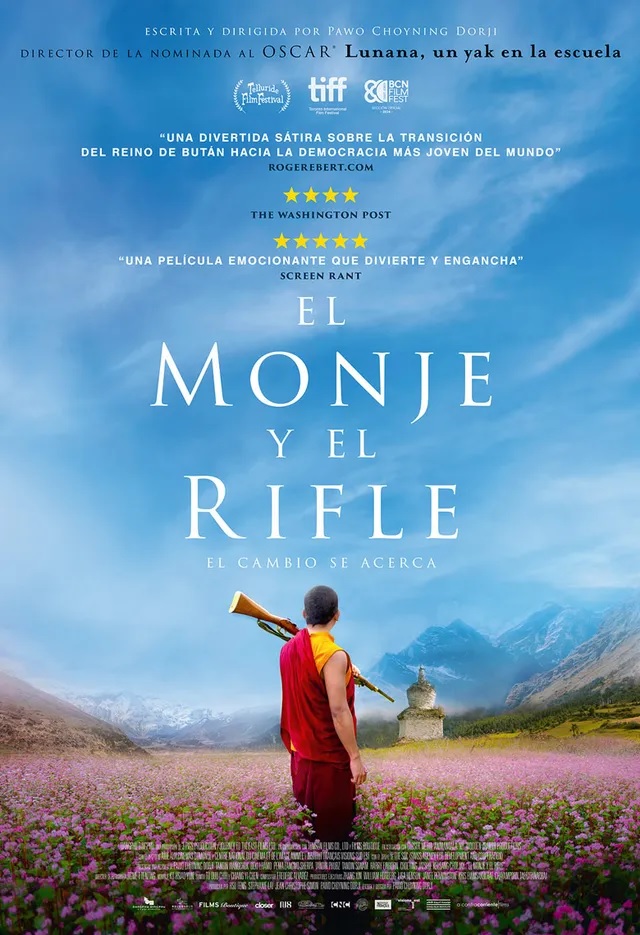 Cartel de El monje y el rifle