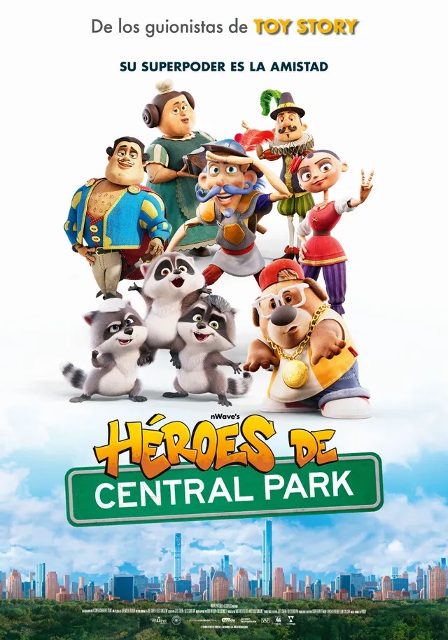 Cartel de Héroes de Central Park