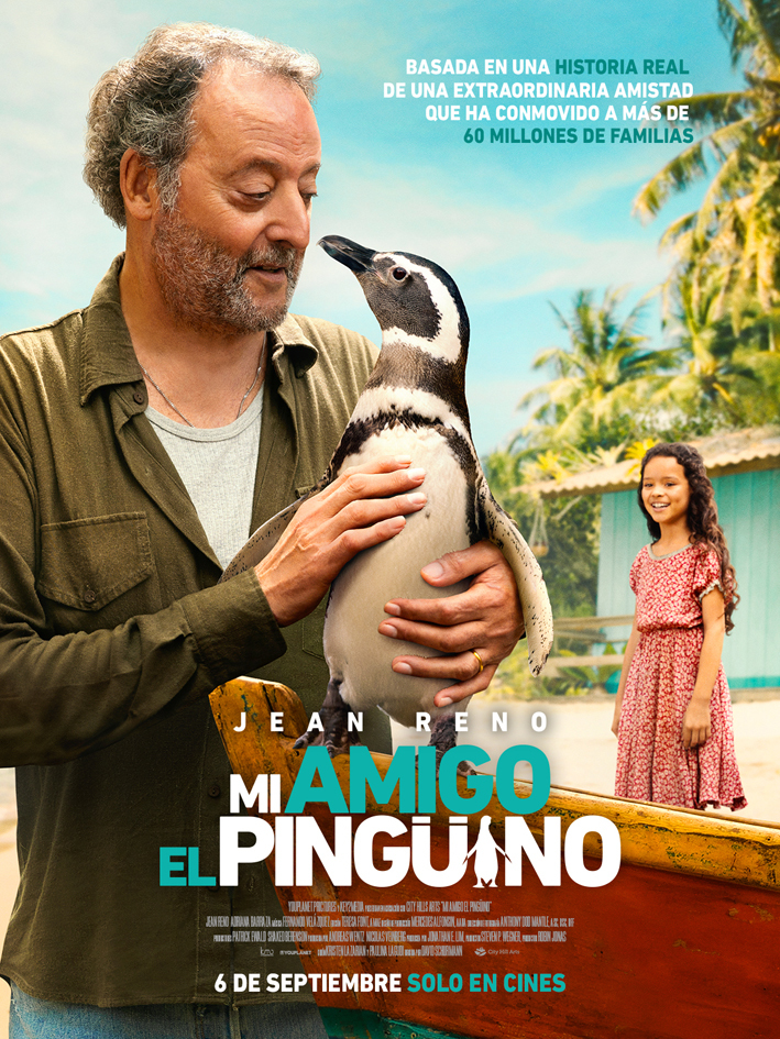 Cartel de Mi amigo el pingüino