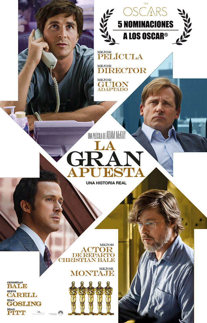Cartel deLa gran apuesta