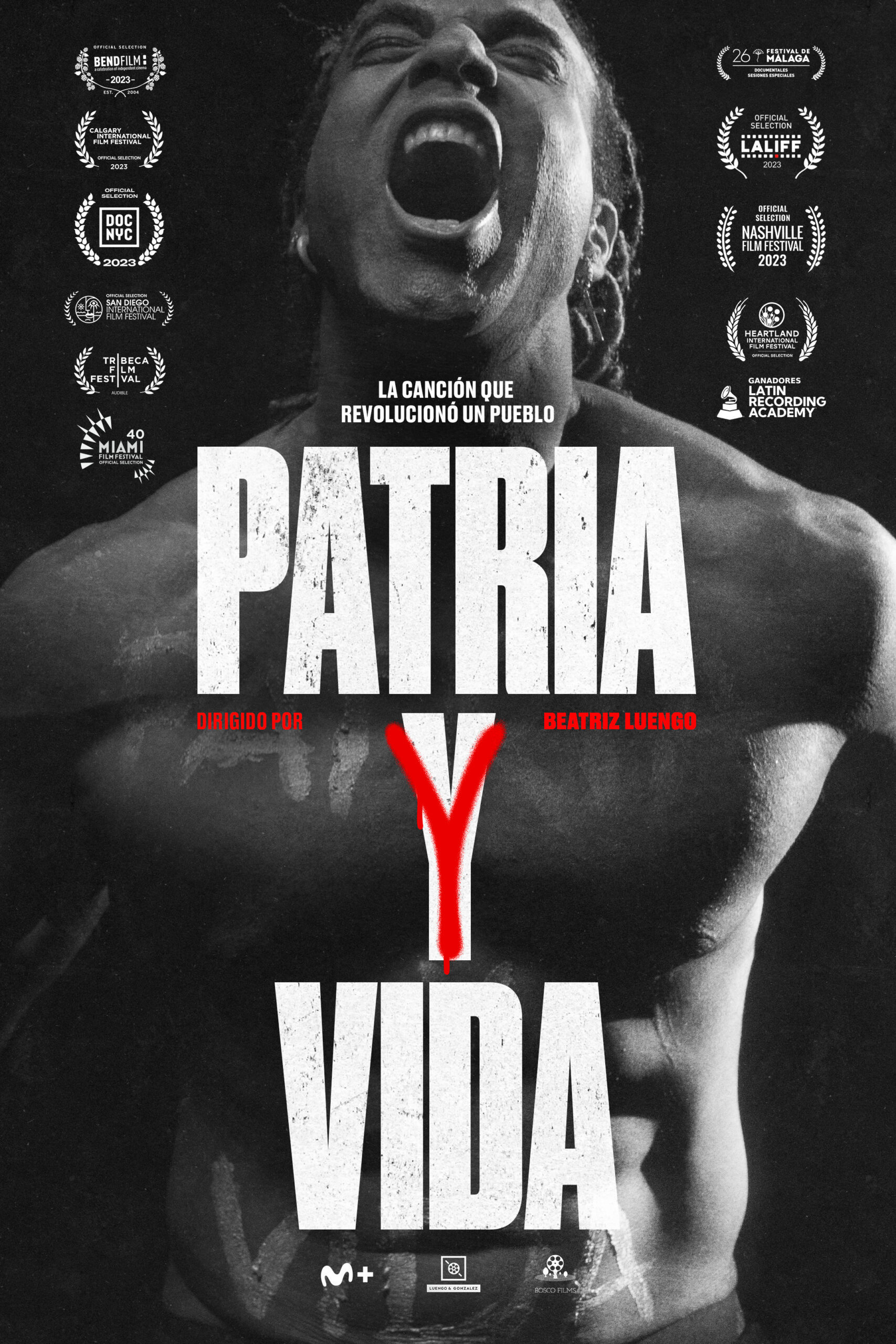 Cartel de Patria y vida