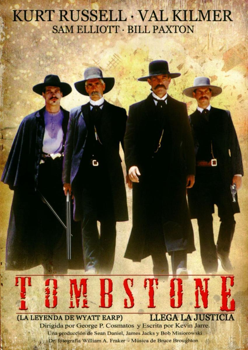 Cartel deTombstone, la leyenda de Wyatt Earp
