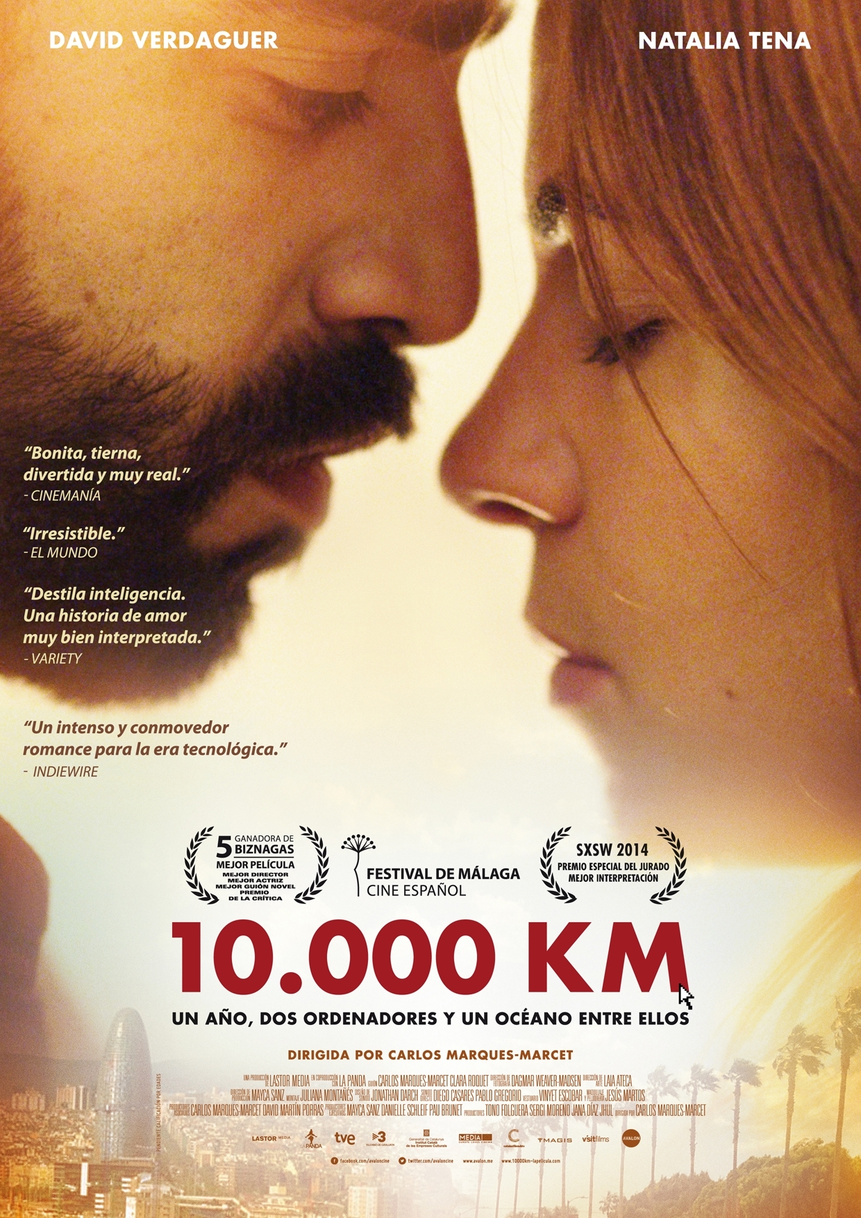 Cartel de 10.000 km