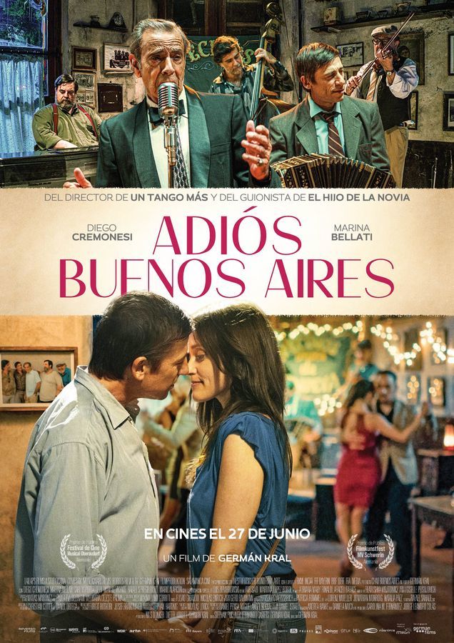 Cartel de Adiós Buenos Aires