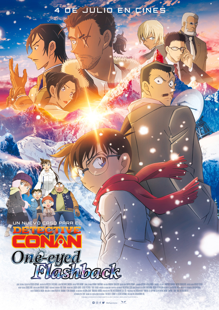 Cartel de Detective Conan: One-eyed Flashback