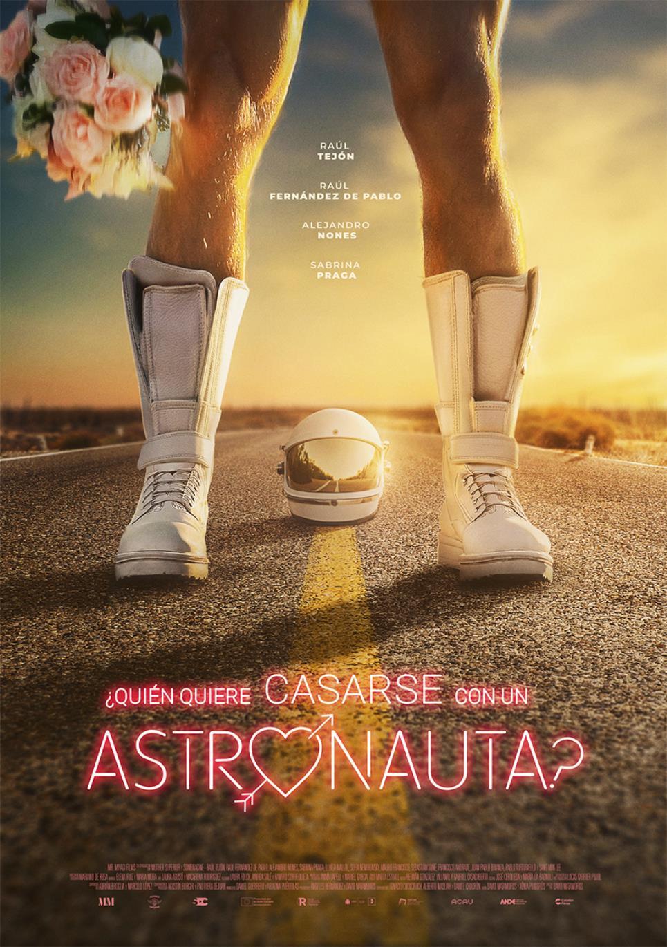 Cartel de¿Quién quiere casarse con un astronauta?
