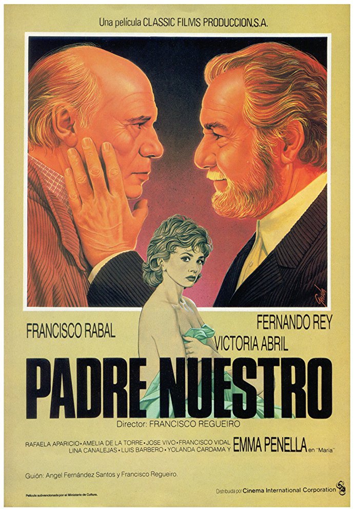 Cartel de Padre nuestro de Francisco Regueiro