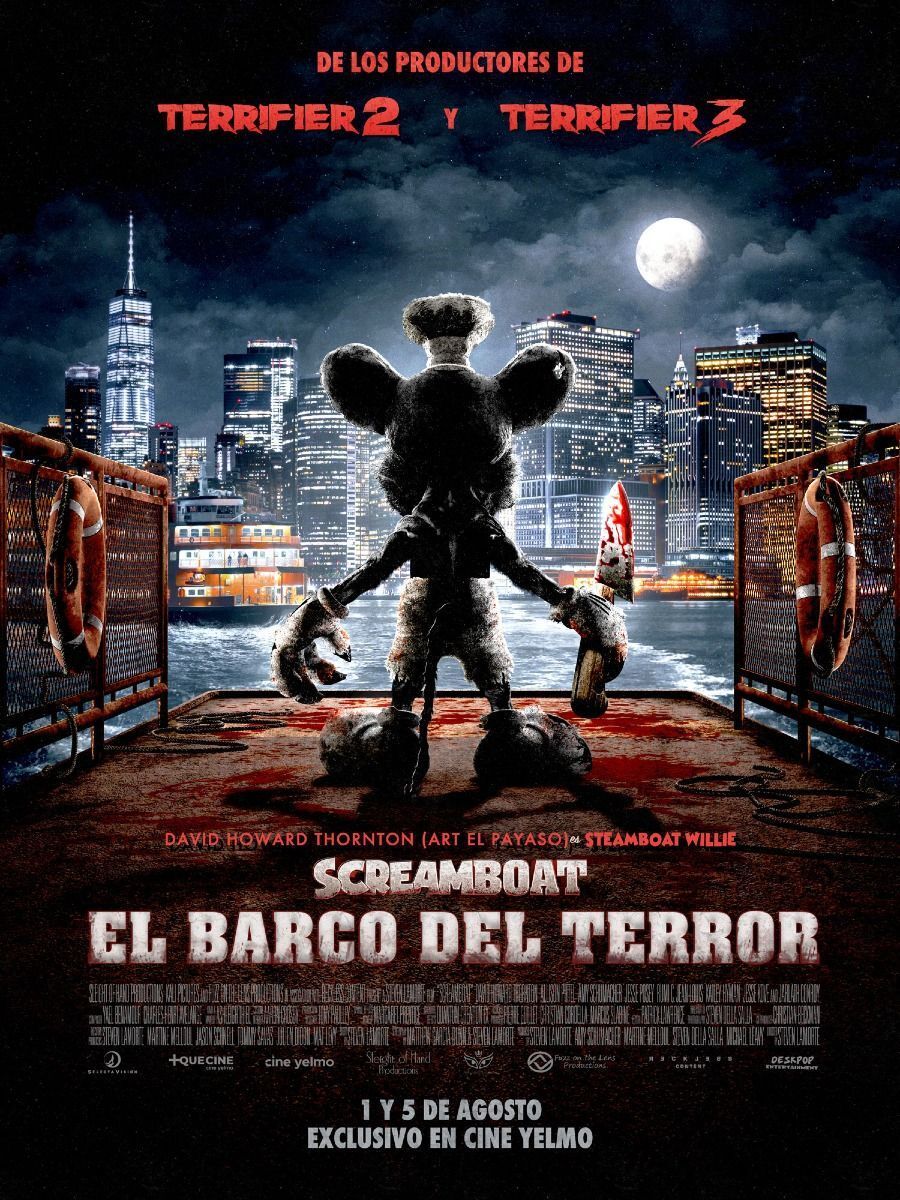 El barco del terror Screamboat
