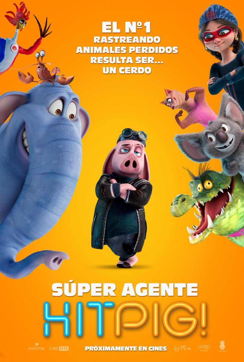 Cartel de Super Agente Hitpig