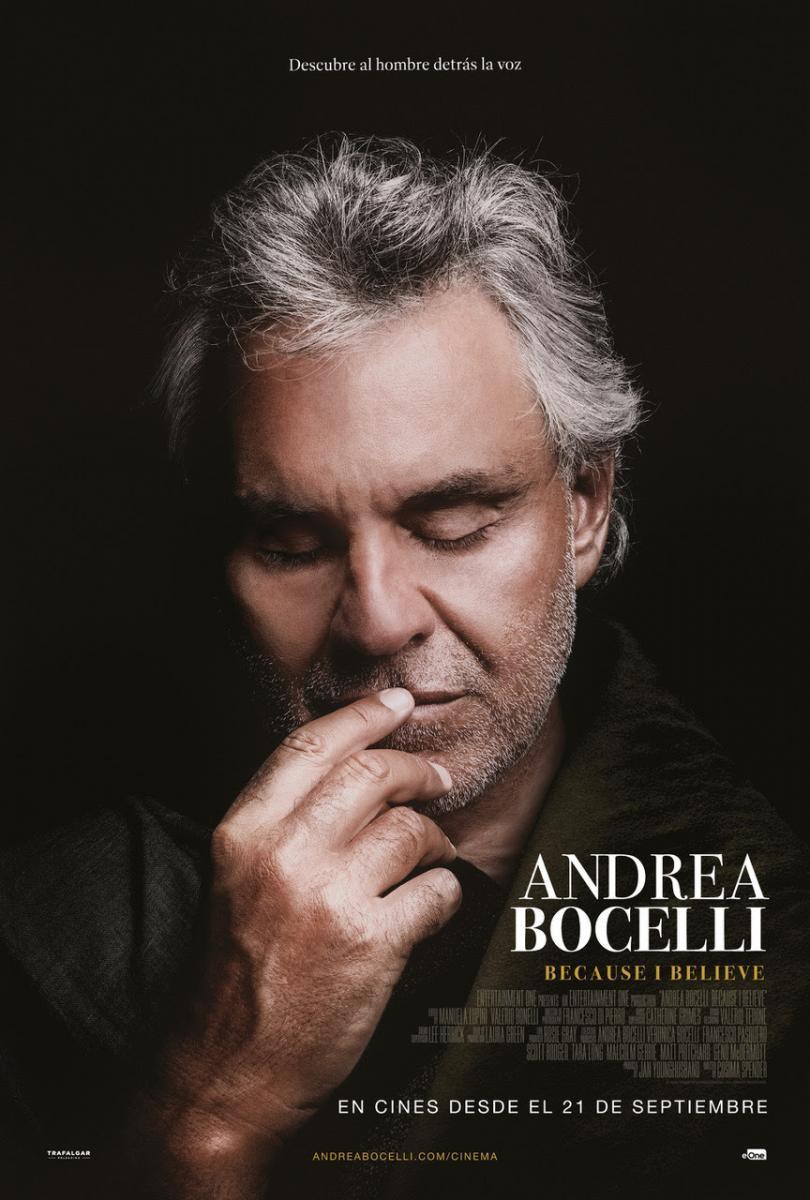 Cartel deAndrea Bocelli: Because I Believe