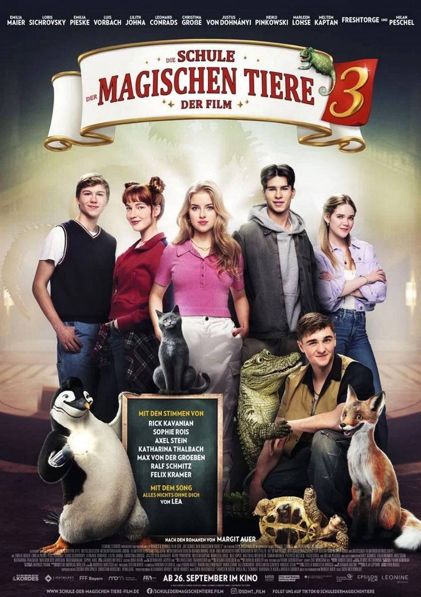 Cartel de El colegio de los animales mágicos 3