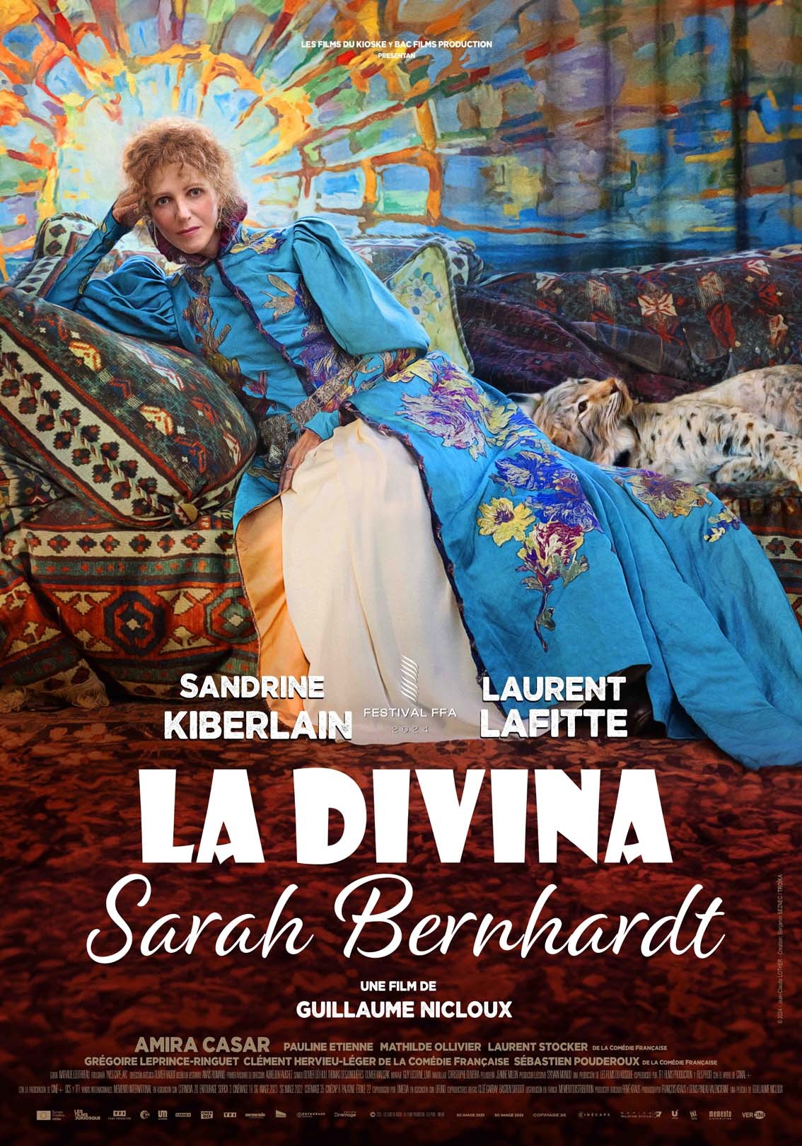 Cartel de La divina Sarah Bernhardt
