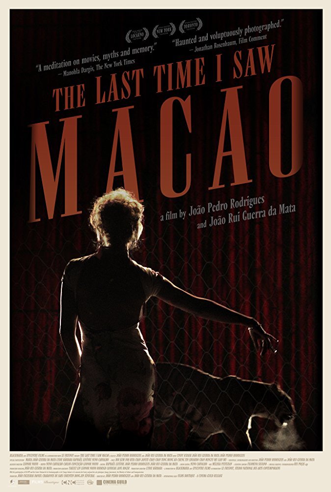 Cartel de A última vez que vi Macau