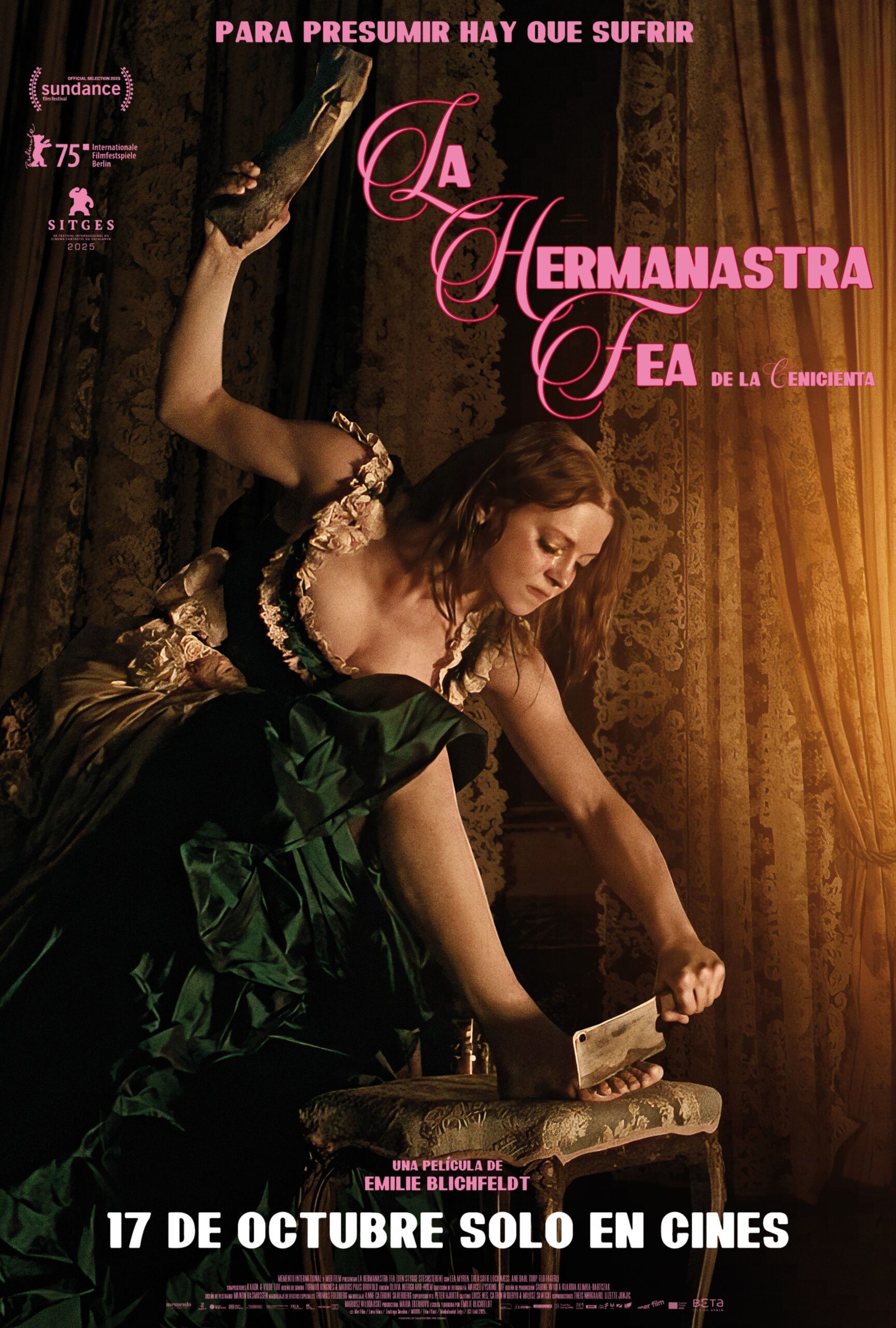Cartel de La hermanastra fea