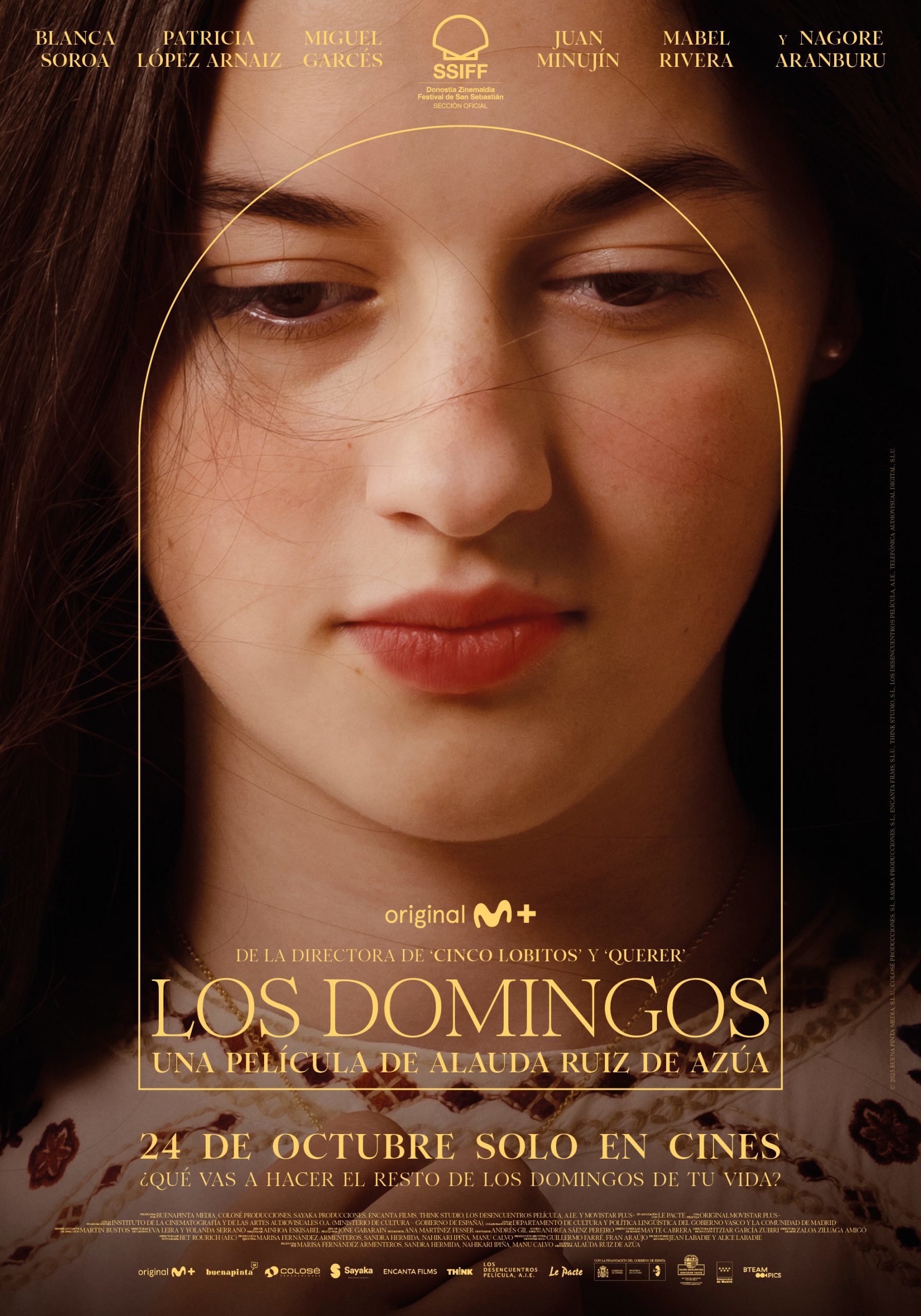 Cartel deLos domingos