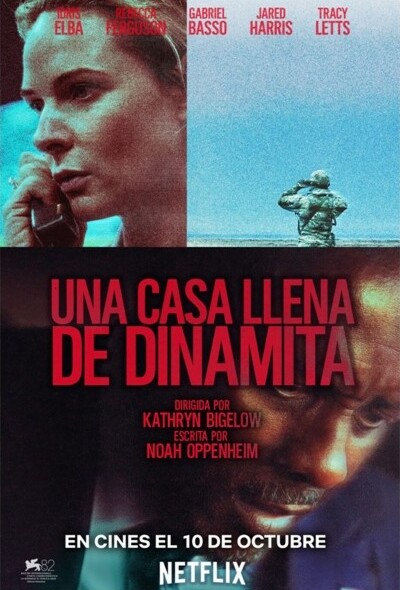 Cartel de Una casa llena de dinamita