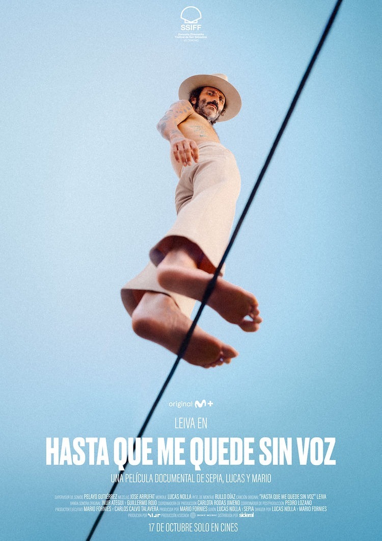 Cartel de Hasta que me quede sin voz