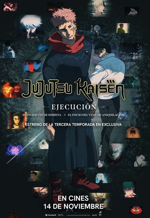Cartel de Jujutsu Kaisen: Ejecución