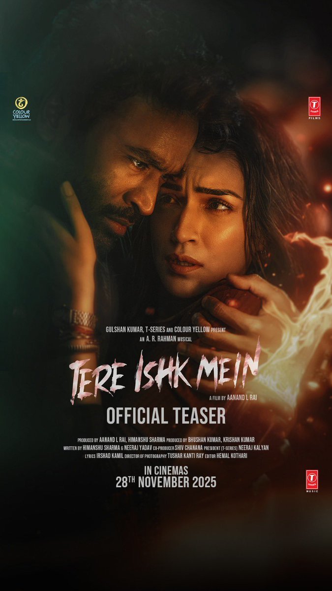 Cartel de Tere Ishk Mein