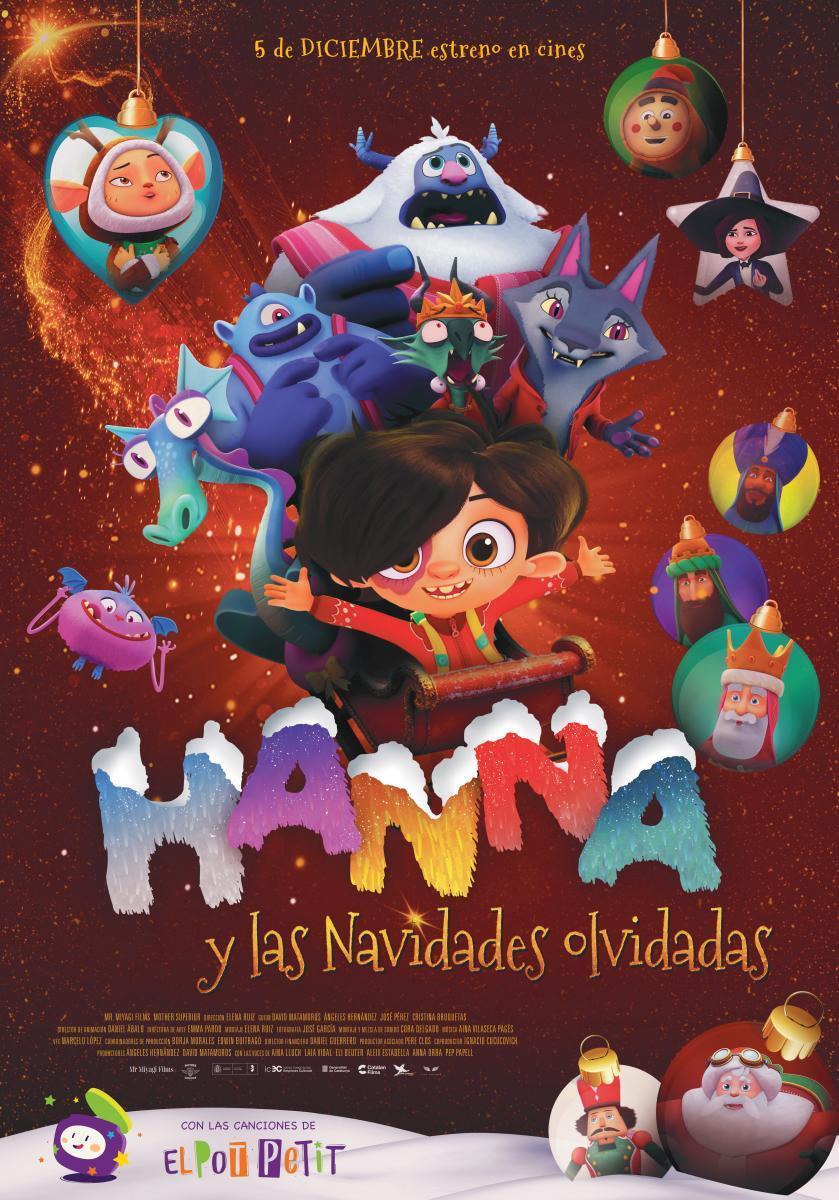 Cartel de Hanna y las Navidades olvidadas