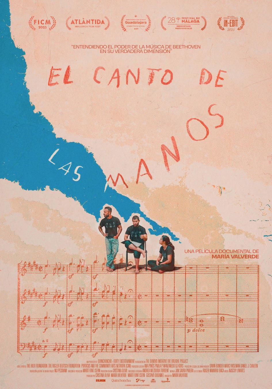 Cartel de El canto de las manos