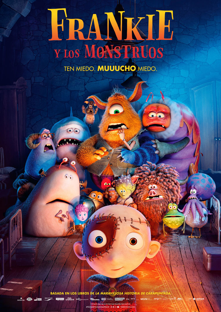 Cartel de Frankie y los monstruos